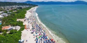 Praia de Jurerê Internacional (Foto: Allan Carvalho/Prefeitura de Florianópolis)