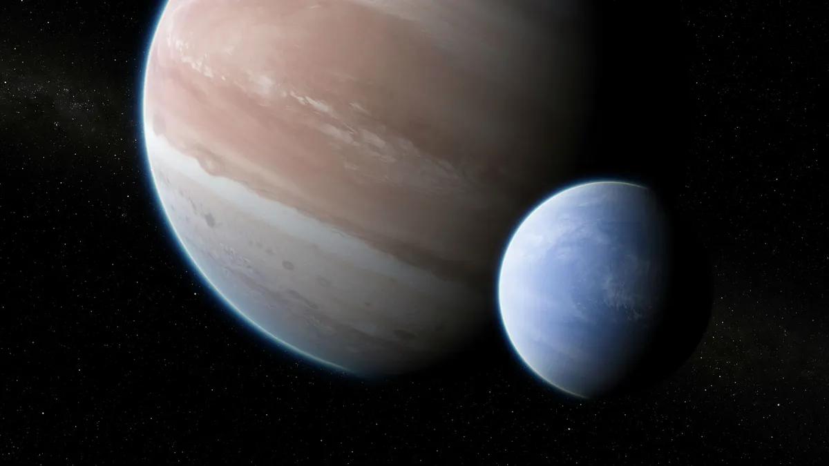 Ilustração exoplaneta avatar