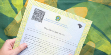 certidão de nascimento