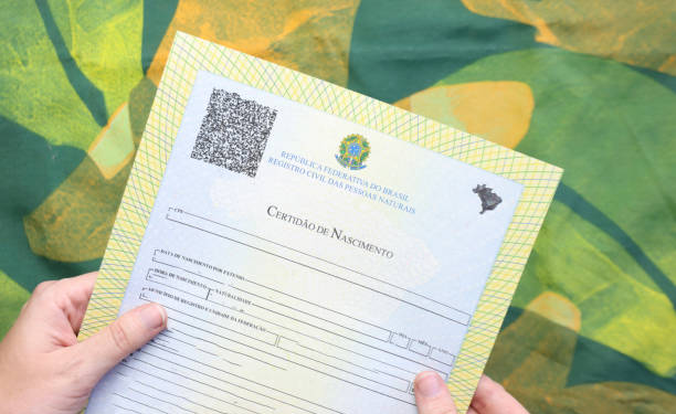 certidão de nascimento