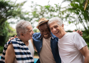 viver idoso feliz zona azul