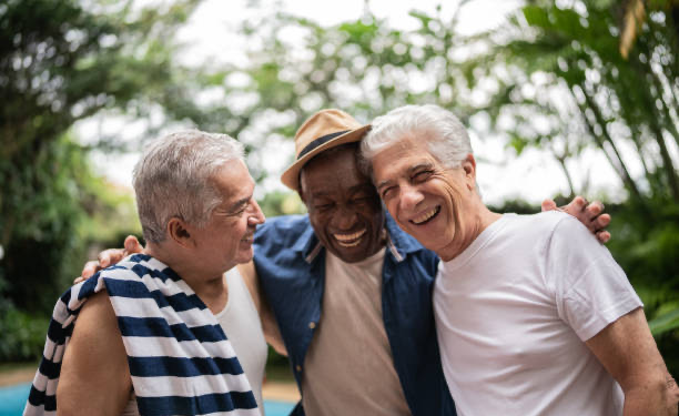 viver idoso feliz zona azul