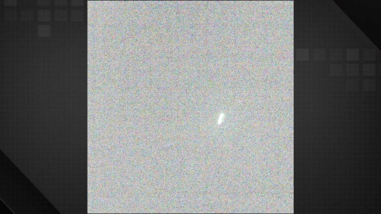 nasa imagem cometa