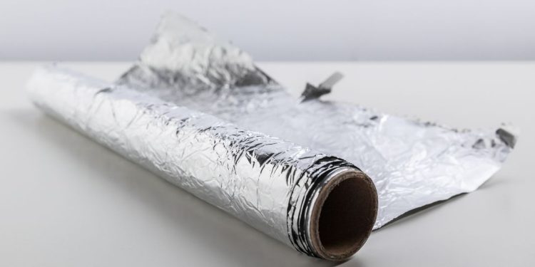 papel alumínio
