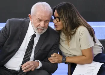 Lula e Janja (Foto:
Marcelo Camargo/Agência Brasil)