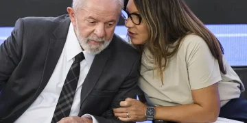 Lula e Janja (Foto:
Marcelo Camargo/Agência Brasil)