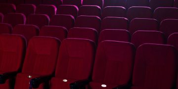 sala de cinema vazia