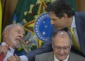 Lula, Haddad e Alckmin (Foto:
Joédson Alves/Agência Brasil)