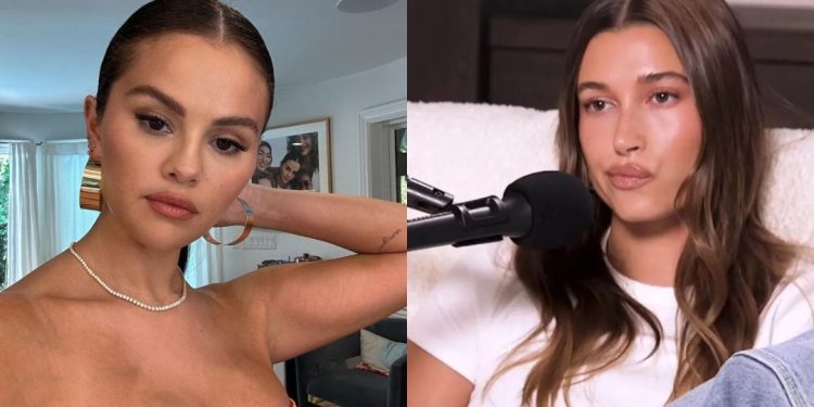 selena gomez hailey bieber