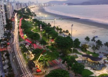 Orla de Santos (Foto: Divulgação / PMS)