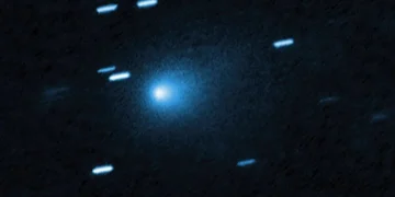 Cometa 3I/ATLAS (Imagem: Reprodução / NASA)