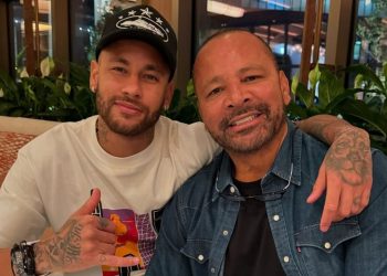 Neymar Jr com o pai (Foto: Reprodução/Instagram)