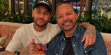 Neymar Jr com o pai (Foto: Reprodução/Instagram)