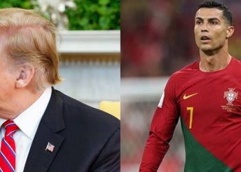 trump cristiano ronaldo