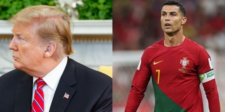 trump cristiano ronaldo