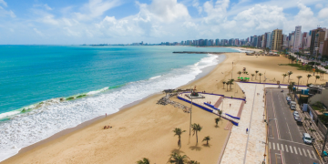 Praia de Iracema, em Fortaleza (Foto: Jade Queiroz/MTur)
