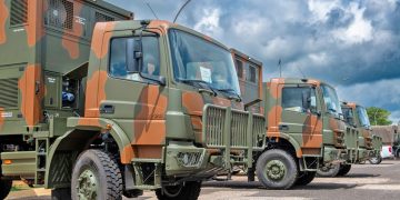 novo caminhão do Exército