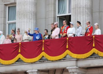 Família real britânica em 2013