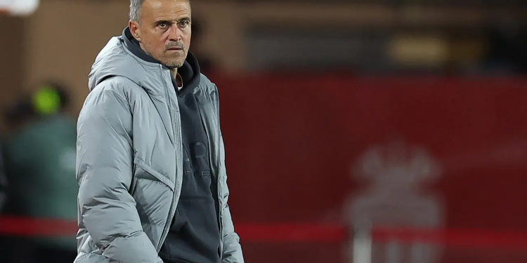 Luis Enrique, técnico PSG