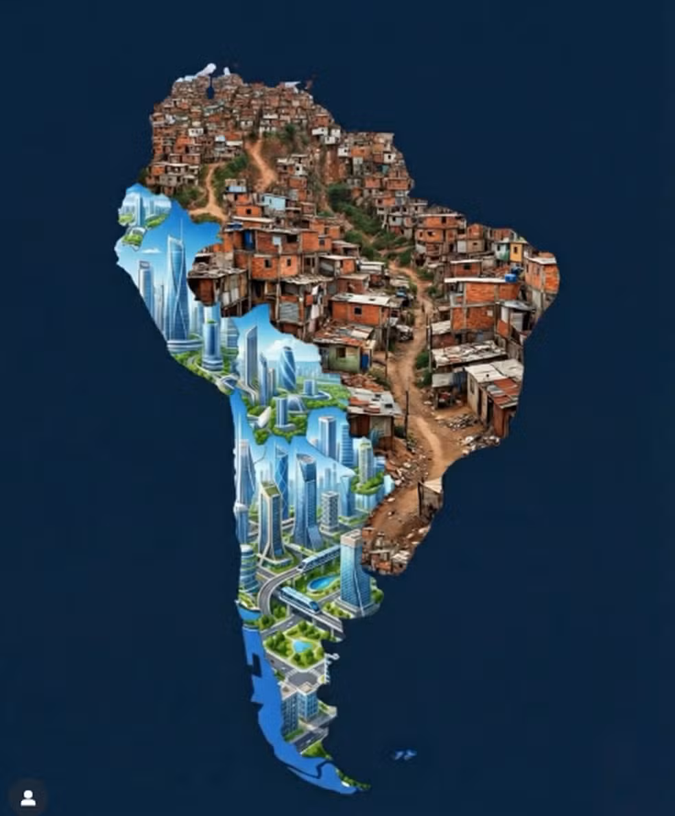 milei imagem brasil redes sociais