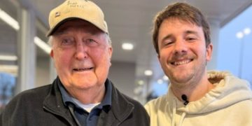 Ed Bambas e o influenciador Samuel Weidenhofer (Imagem: @itssozer/Instagram)