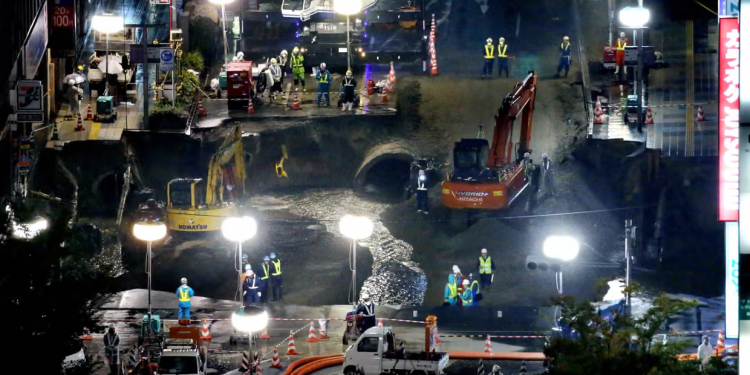 timelapse buraco japão