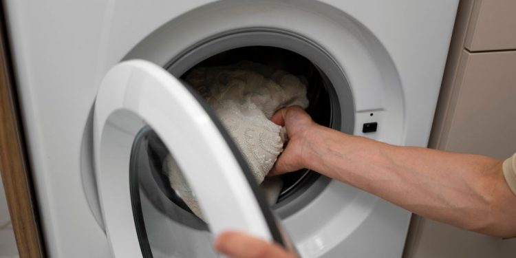 máquina de lavar