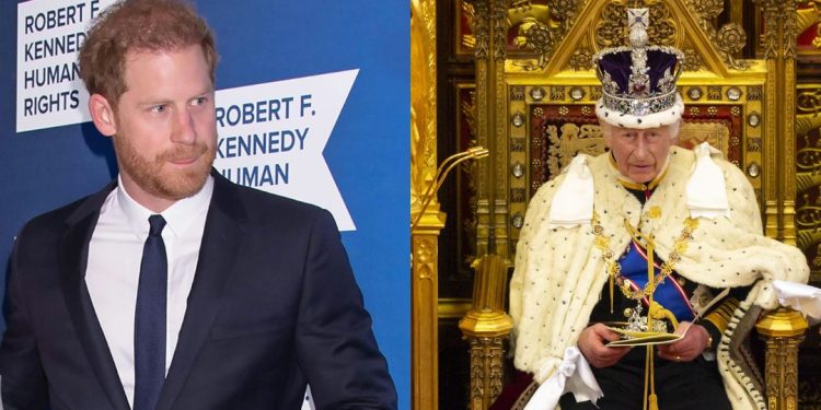 príncipe harry rei charles