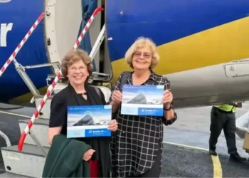 Sandy Hazelip e Ellie Hamby (Imagem: Reprodução/Youtube/Bons Fluidos)