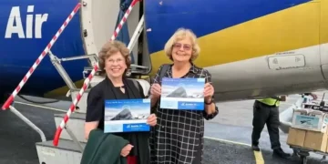 Sandy Hazelip e Ellie Hamby (Imagem: Reprodução/Youtube/Bons Fluidos)