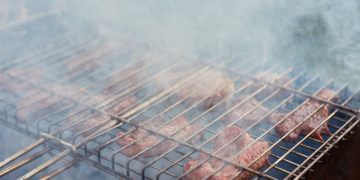 churrasqueira fumaça