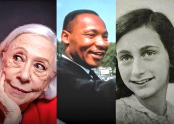 Fernanda Montenegro, Martin Luther King e Anne Frank
