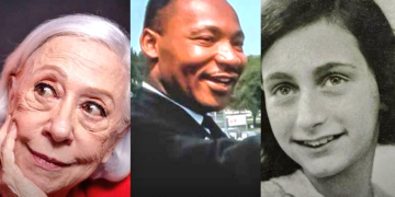 Fernanda Montenegro, Martin Luther King e Anne Frank