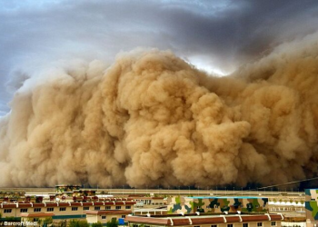 tempestade areia áfrica