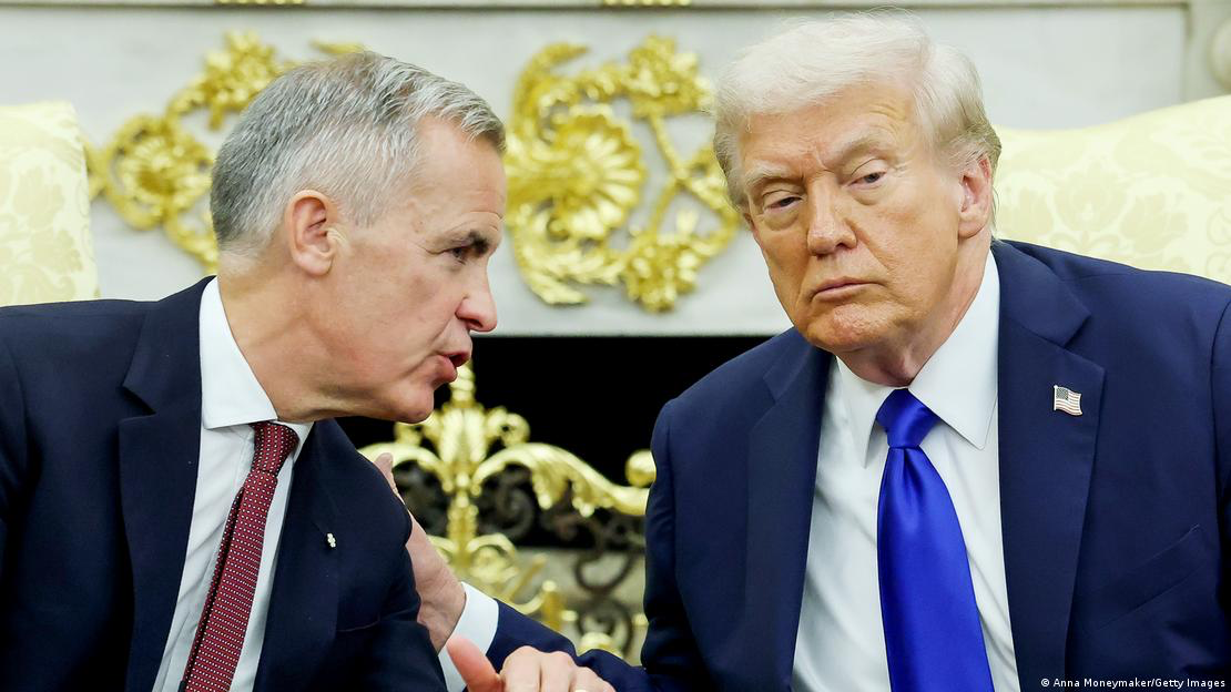 Primeiro ministro canadense e Trump