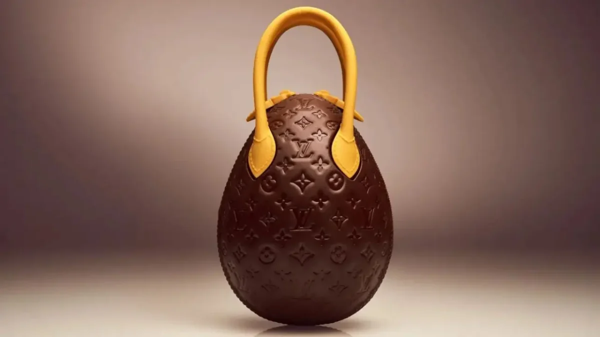 bolsa ovo de páscoa louis vuitton