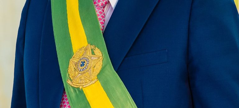 faixa presidencial