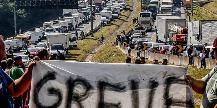 greve caminhoneiros