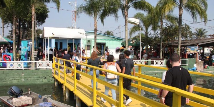 Ilha Diana (Foto: Carlos Nogueira/ Prefeitura de Santos)