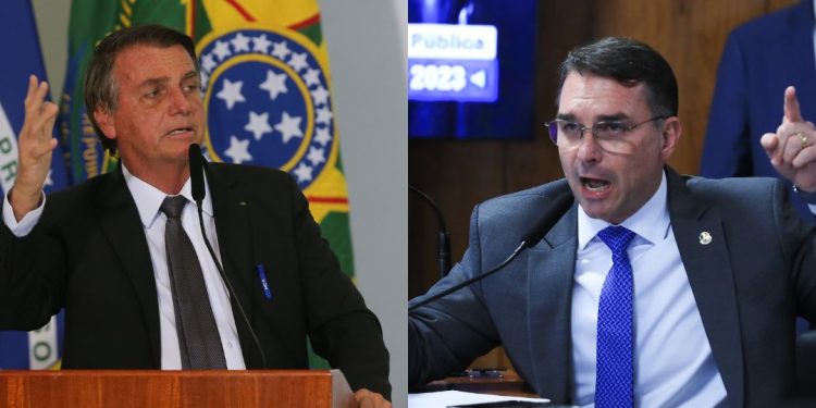 jair bolsonaro e flávio bolsonaro