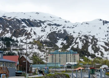 cidade alaska isolada pequena