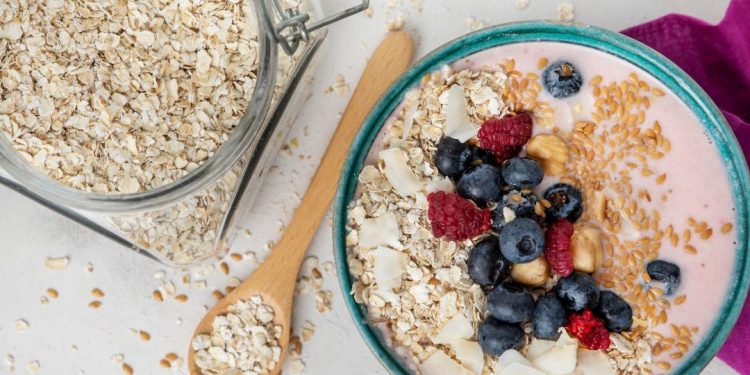 café da manhã aveia