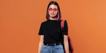 camiseta preta