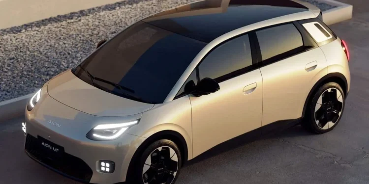 GAC Aion UT (Foto: Divulgação)