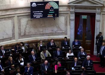 Senado da Argentina Foto: (Reprodução/El País)