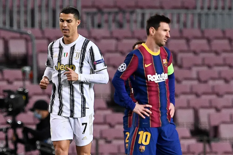 Cristiano Ronaldo e Messi