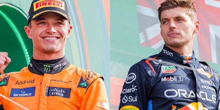 lando norris Max Verstappen