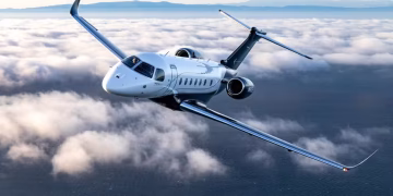A Embraer anunciou nova geração dos jatos executivos Praetor 600E e 500E (Foto: Divulgação/Embraer)