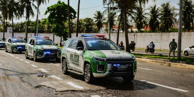 Viatura da Polícia Militar do Ceará (Foto: Denilson Araújo/Ascom SSPDS)