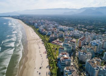 Praia de São Lourenço (Foto: Divulgação/Prefeitura de Bertioga)